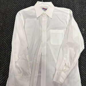 Uniform white button down shirts L 16-161/2 34/35